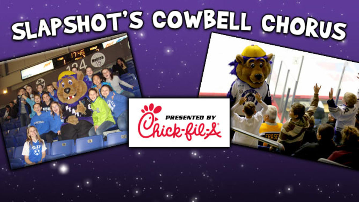 Slapshot is Calling All Kids to Get Their Clang On with Cowbell Chorus Presented by Chick-fil-A