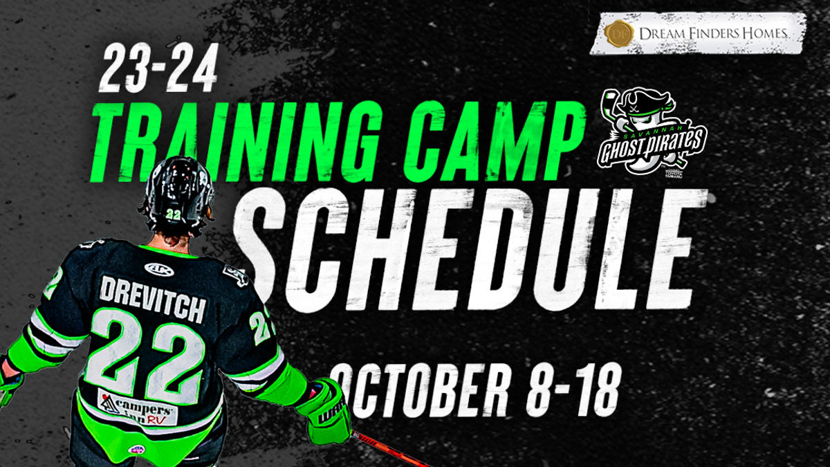 GHOST PIRATES ANNOUNCE 2023-24 TRAINING CAMP SCHEDULE