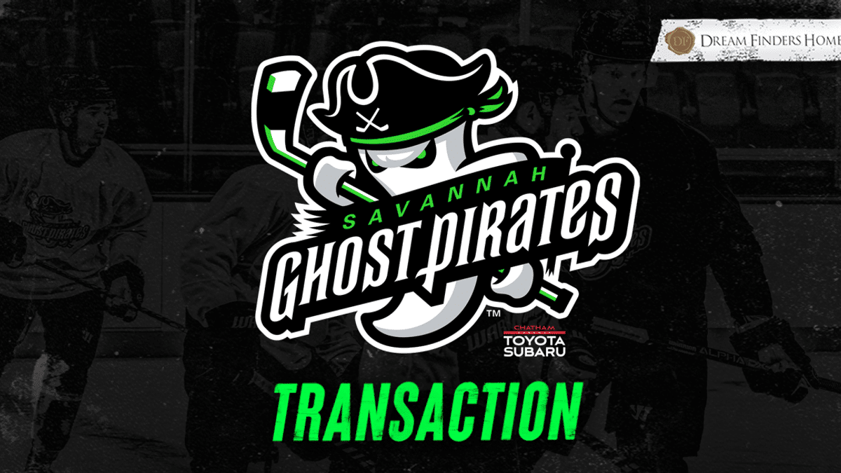 Savannah Ghost Pirates minor league hockey team announces NHL affiliation  with Vegas Golden Knights
