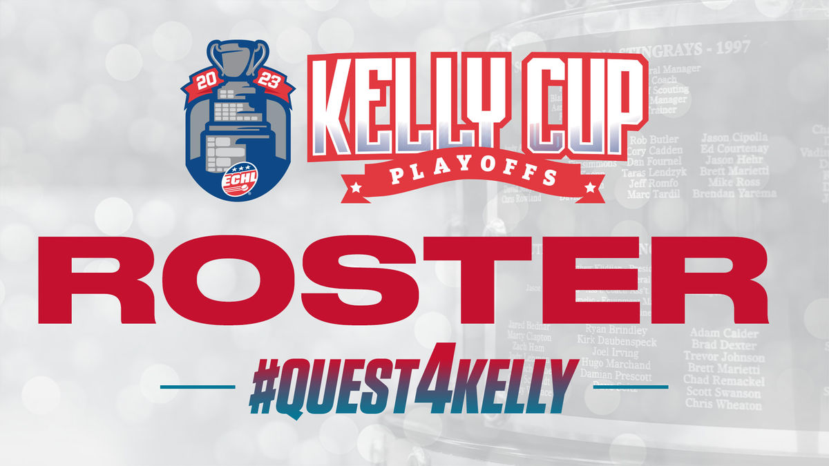 Stingrays Announce 2023 Kelly Cup Playoff Roster