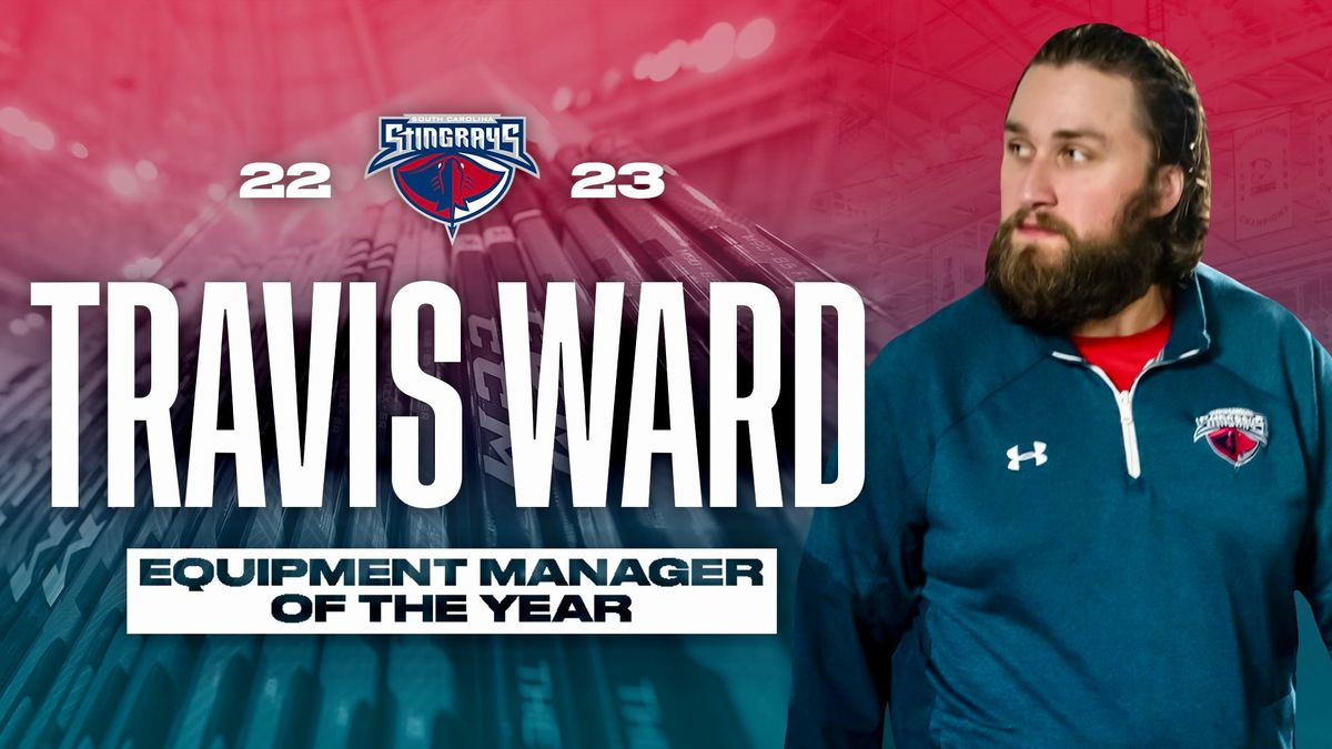 Travis Ward Named Warrior Hockey ECHL Equipment Manager of the Year
