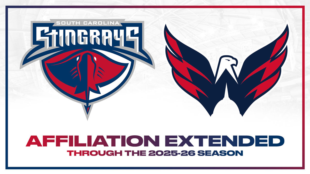 Stingrays Extend Affiliation with Washington Capitals