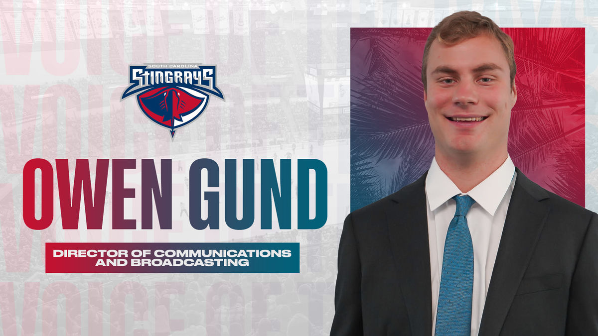 STINGRAYS NAME OWEN GUND AS NEW DIRECTOR OF COMMUNICATIONS AND BROADCASTING