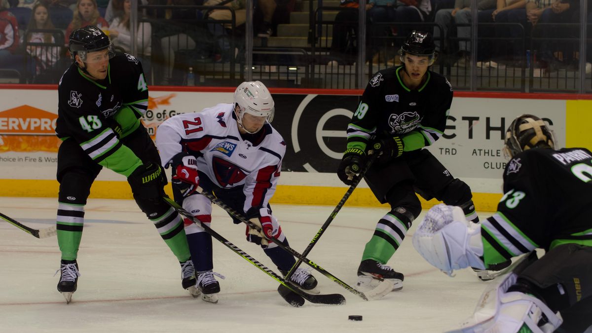 STINGRAYS FALL TO GHOST PIRATES IN OT