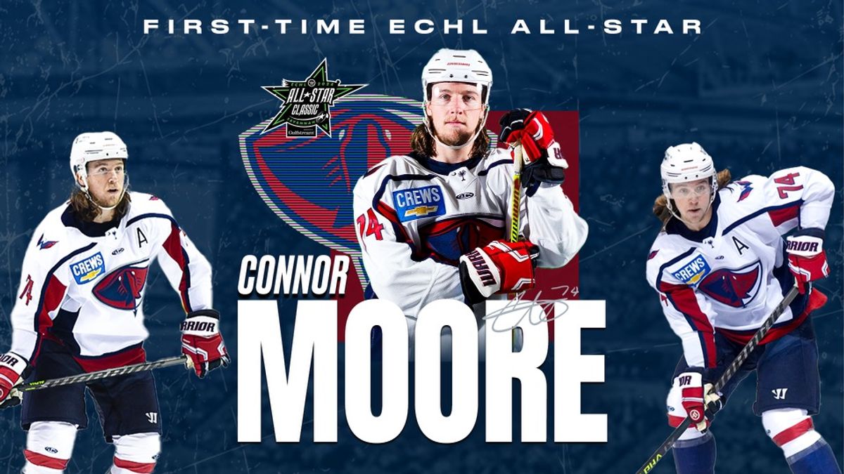 Connor Moore Named to ECHL All-Star Classic Roster