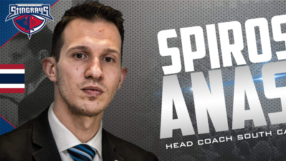 Spiros Anastas Named Stingrays Head Coach