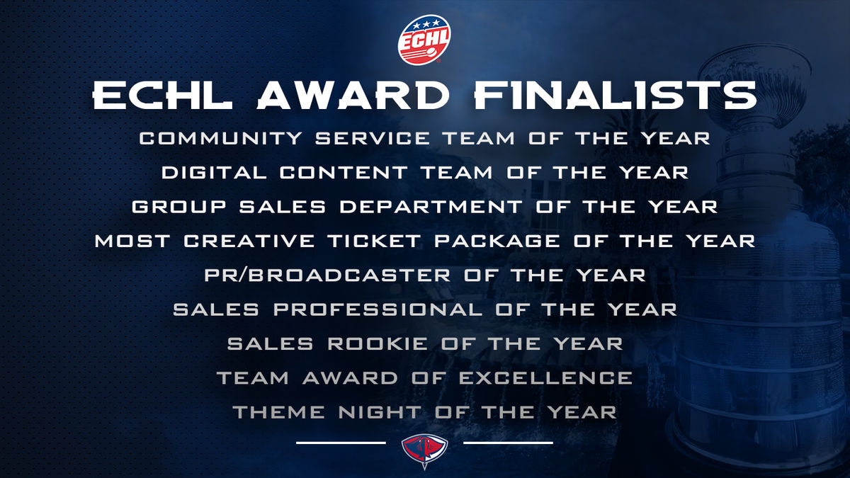 Rays Front Office Named Finalist For 9 ECHL Awards