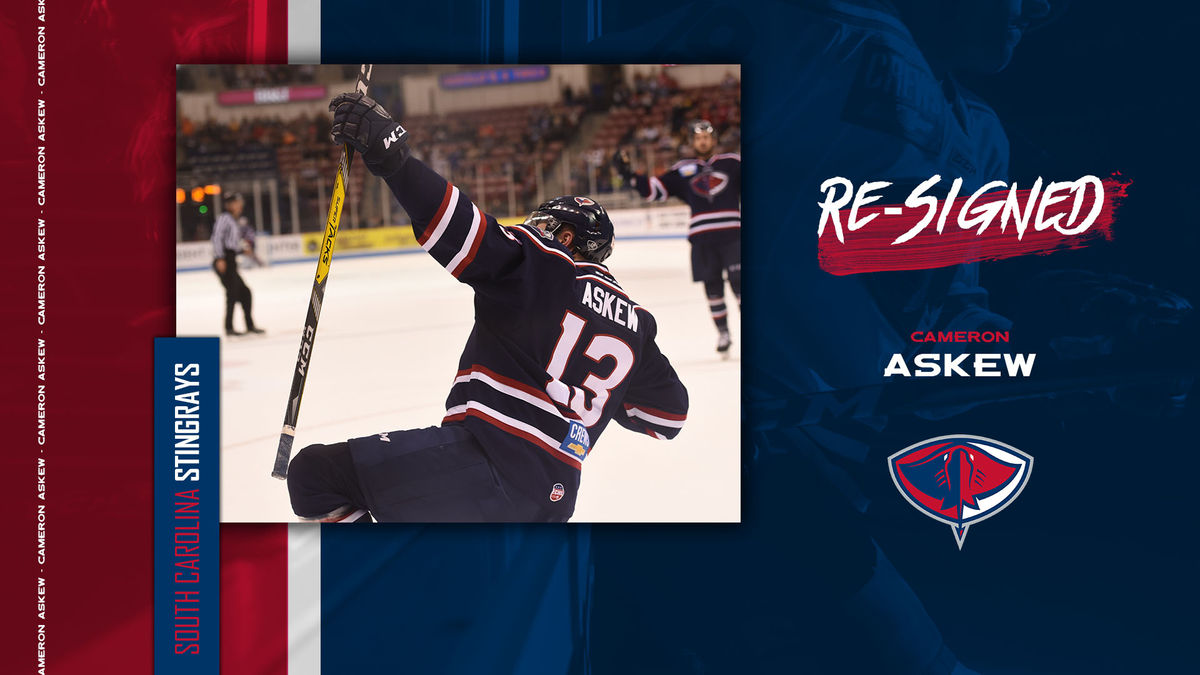 Askew Becomes First Stingrays Signing for 2019-20