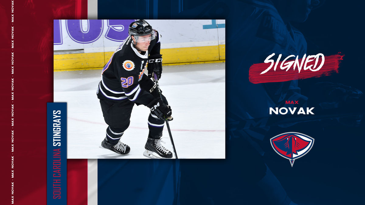 Max Novak Signs With Stingrays For 2019-20