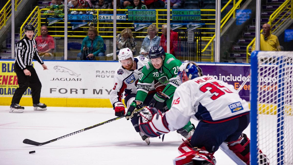 Stingrays Grind Out 3-2 Victory Over Blades
