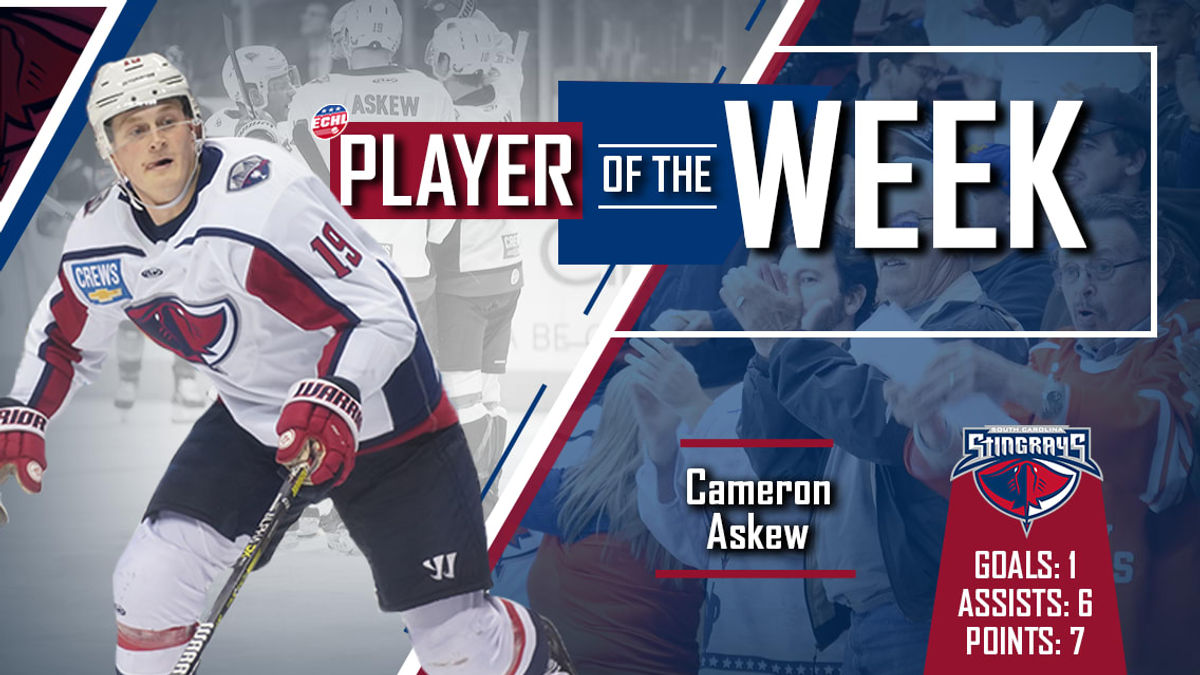 Askew Named ECHL Player of the Week