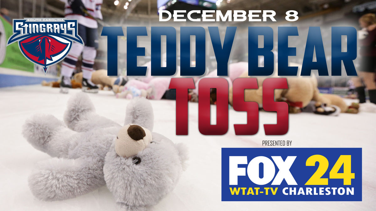 Stingrays Teddy Bear Toss Returns This Saturday