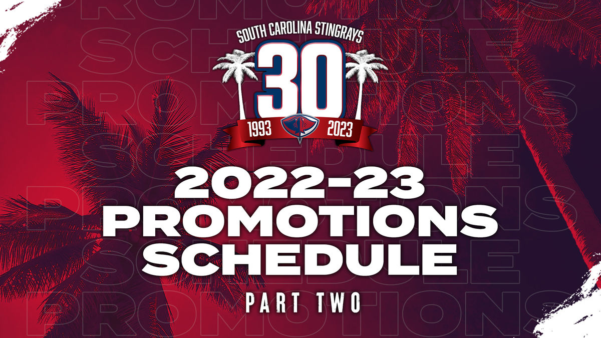 Stingrays Unveil Remainder of 2022-23 Promotional Calendar