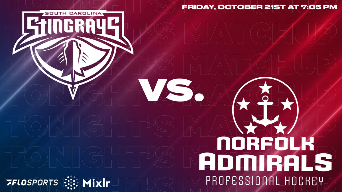 Game Preview: Stingrays at Admirals, October 21 at 7:05 PM