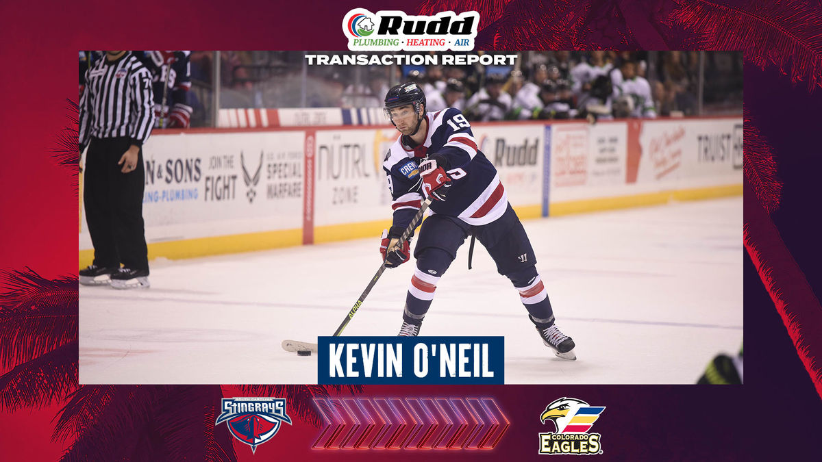 Kevin O&#039;Neil Loaned to Colorado Eagles