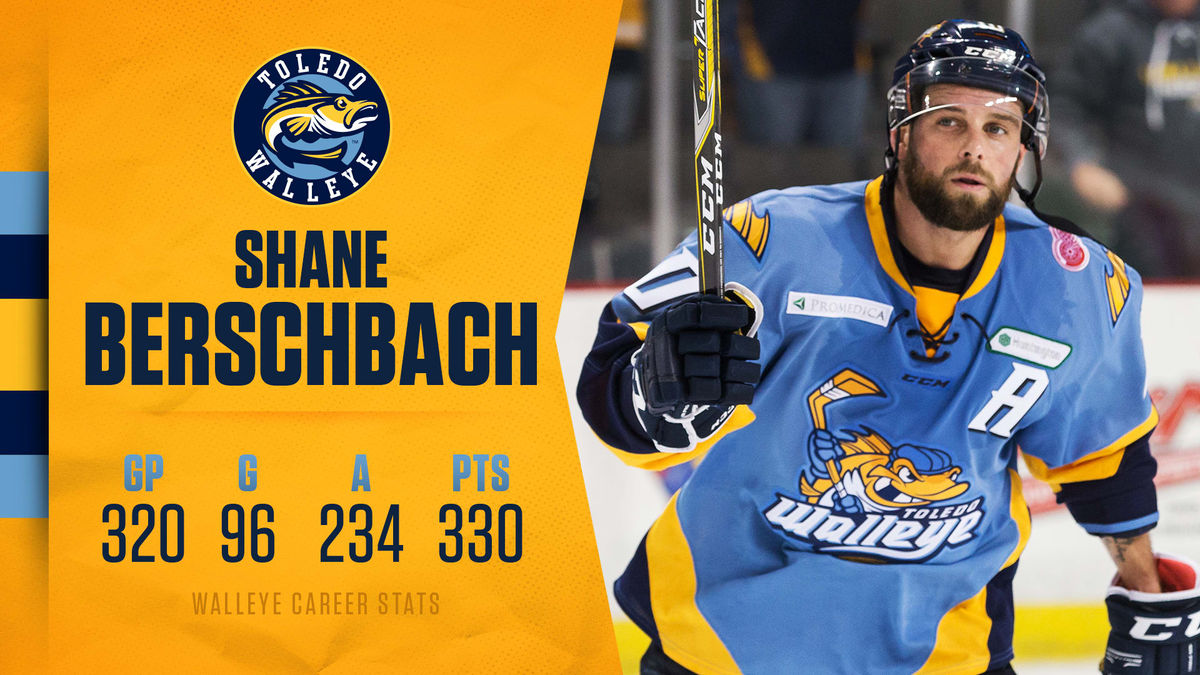 Bersch is back; Walleye all-time points leader to return in &#039;19-20