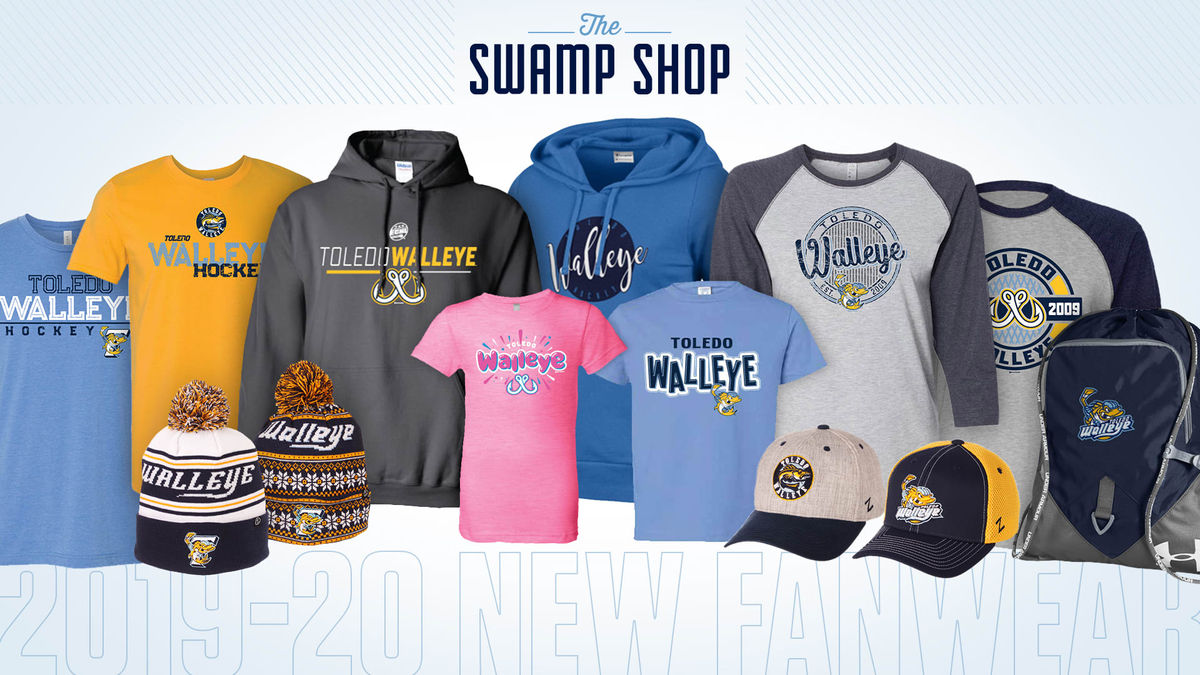 Be ready for the season with NEW Walleye fanwear