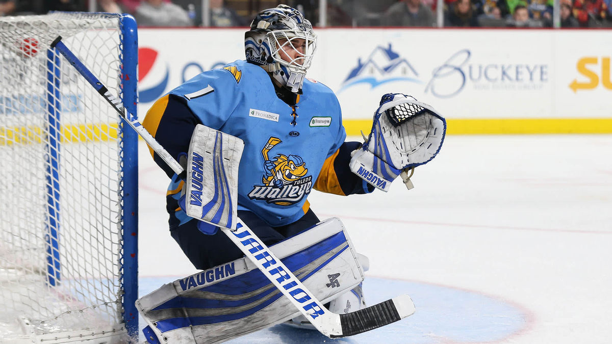 Christopoulos makes career-high 51 saves as Walleye defeat K-Wings