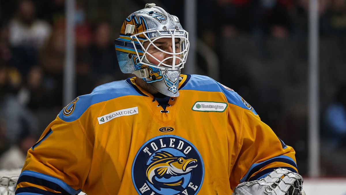 Christopoulos shuts out Wings, Walleye reach 100 points