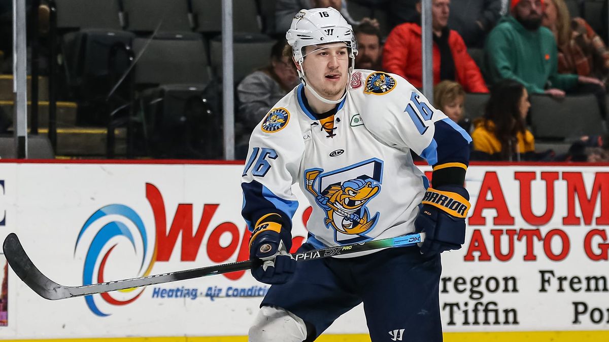 Hawkins’ two goals not enough as Walleye fall to Cyclones, 3-2