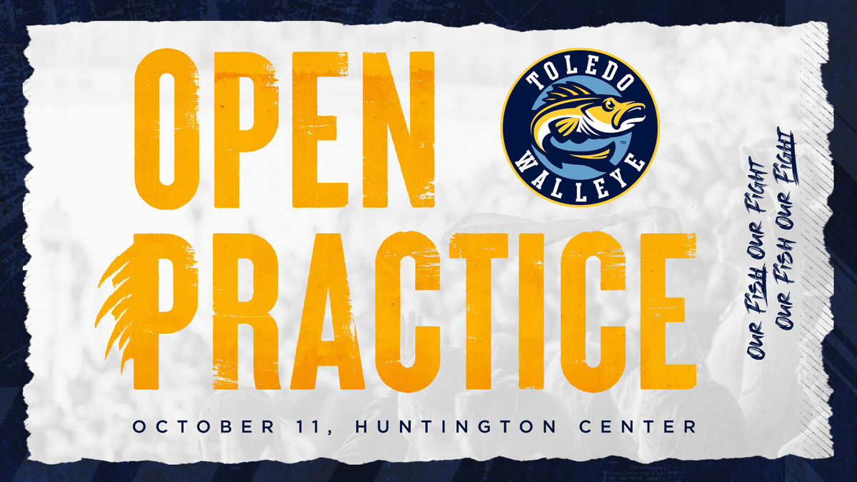 Walleye to host Open Practice on Tuesday, October 11