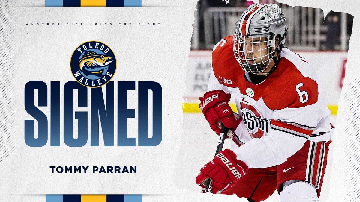 Walleye round out defensive core with Tommy Parran