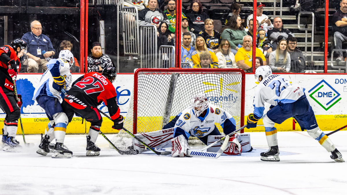 Walleye head home with comfortable 2-0 series lead over Cyclones