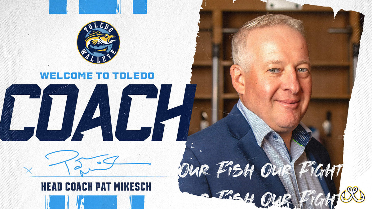 Walleye name Pat Mikesch as fourth head coach in franchise history