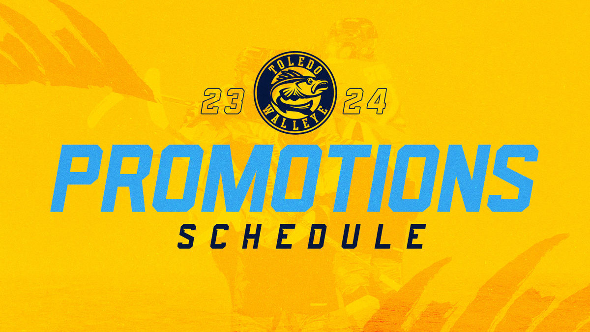 Toledo Walleye unveil 2023-24 promotions schedule