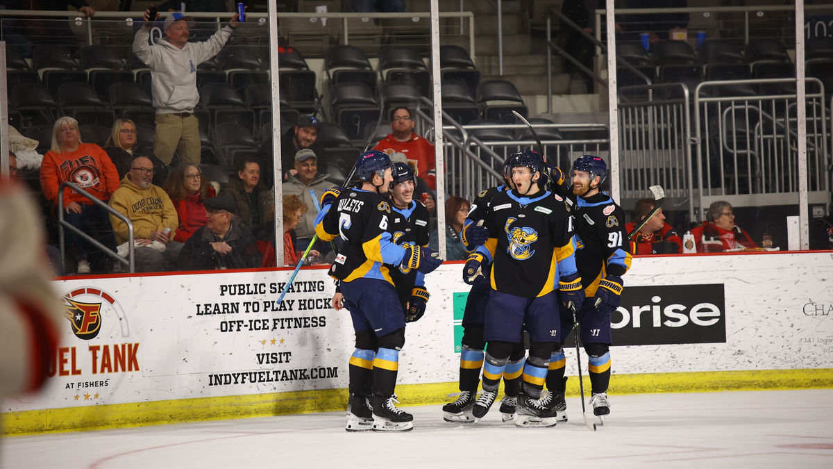 Walleye use five-goal second period to race past Fuel