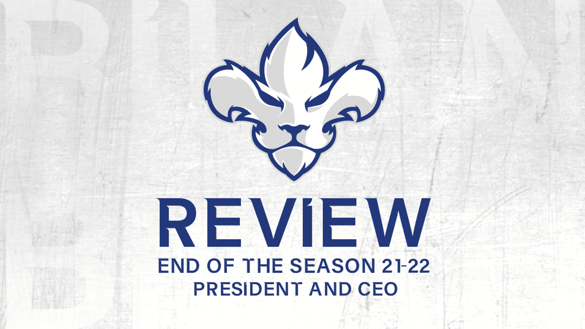 President and CEO Mark Weightman&#039;s thoughts after a rollercoaster ride of a first season