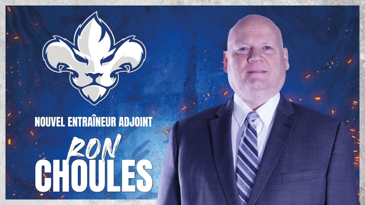 The Lions de Trois-Rivières welcome a new assistant coach who arrives with plenty of experience