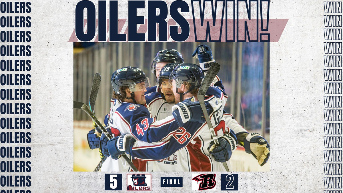 OILERS SECURE SECOND CONSECUTIVE ROAD WIN OVER RUSH