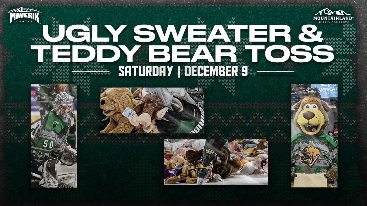 Ugly Sweater &amp; Teddy Bear Toss