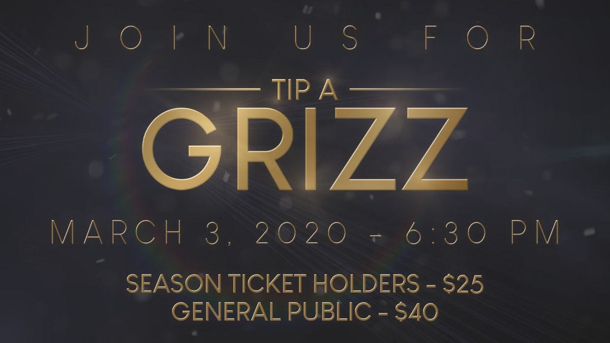 Tip-A-Grizz Charity Event Set for March 3rd
