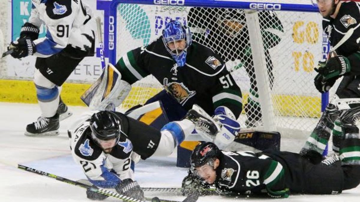 Grizz Get Standings Point in 2-1 OT Loss