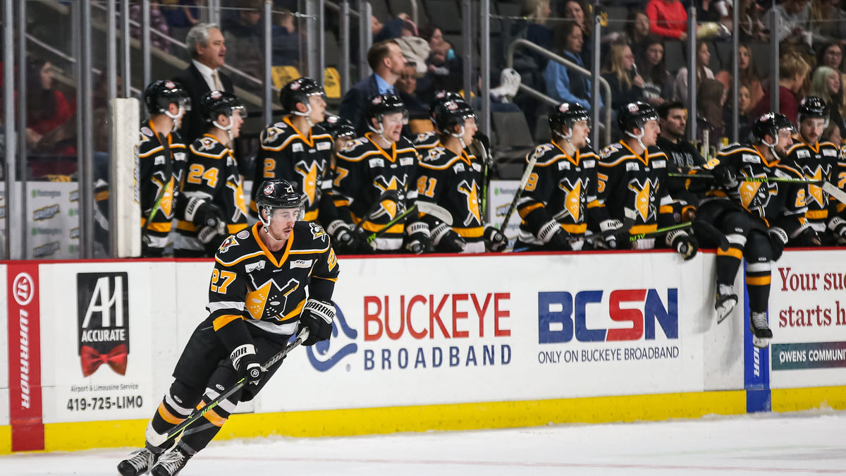 Nailers Get Key Goals at Key Times to Edge Toledo, 2-1