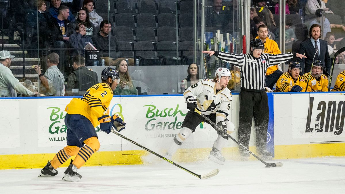 Nailers End Skid with Snowman in Norfolk, 8-4