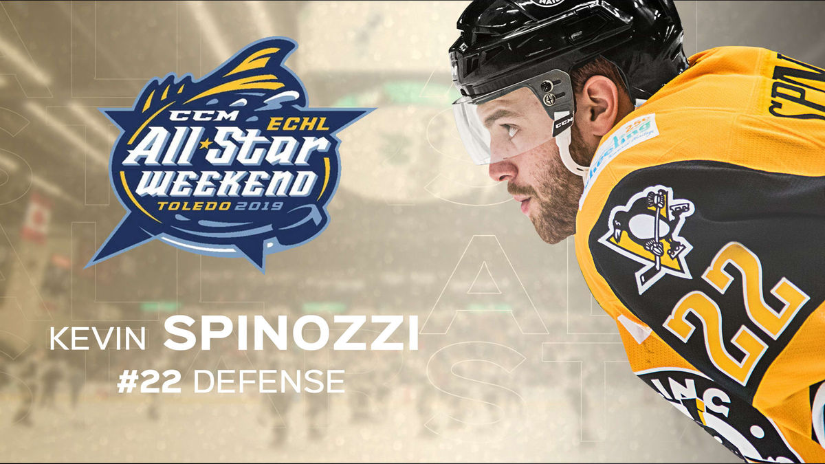 Kevin Spinozzi Named to 2019 CCM/ECHL All-Star Classic