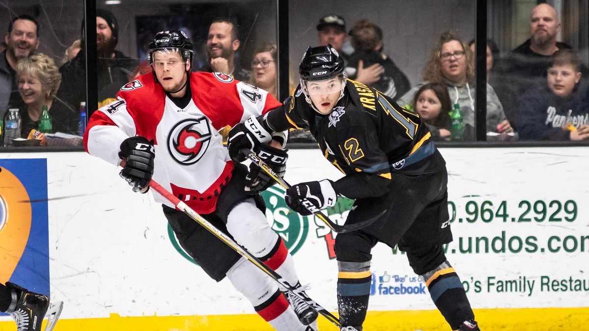 Nailers Record One Point Against Cyclones