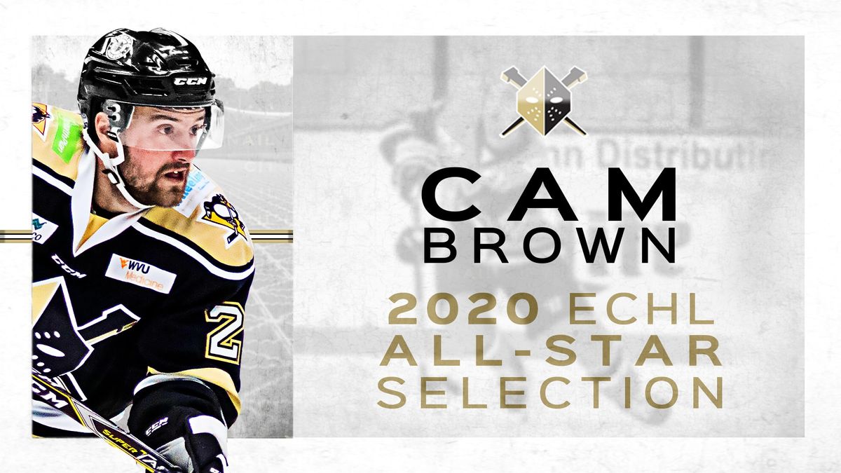 Cam Brown Named to 2020 Warrior/ECHL All-Star Classic