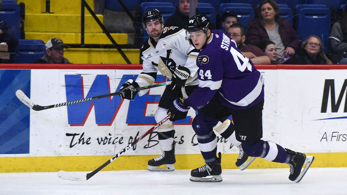 Nailers Unable to Complete Comeback in Reading