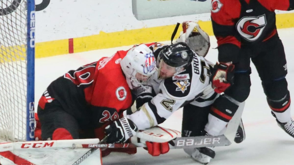 Nailers Pick up One Point Against Division Leader