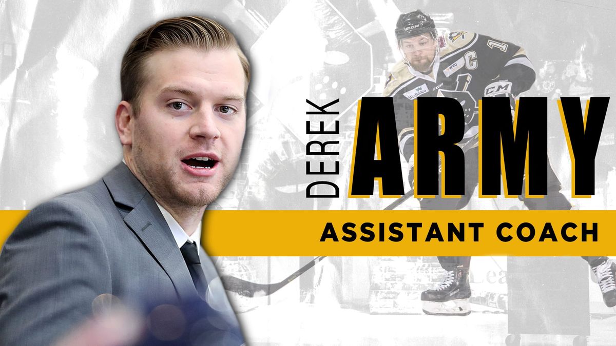 Nailers Name Derek Army as Assistant Coach