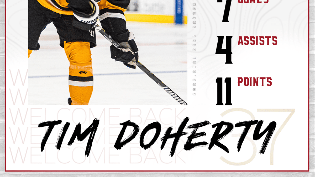 Nailers Re-Sign Tim Doherty