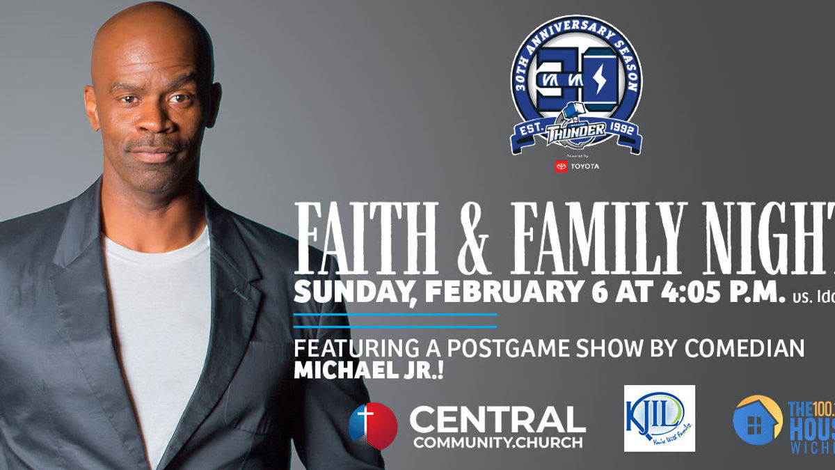 Comedian Michael Jr. Headlining Faith and Family Night On February 6