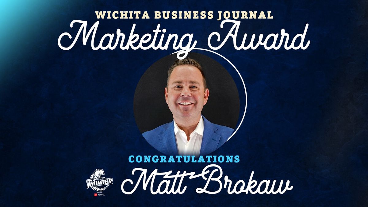 Vice President Matt Brokaw Honored By Wichita Business Journal