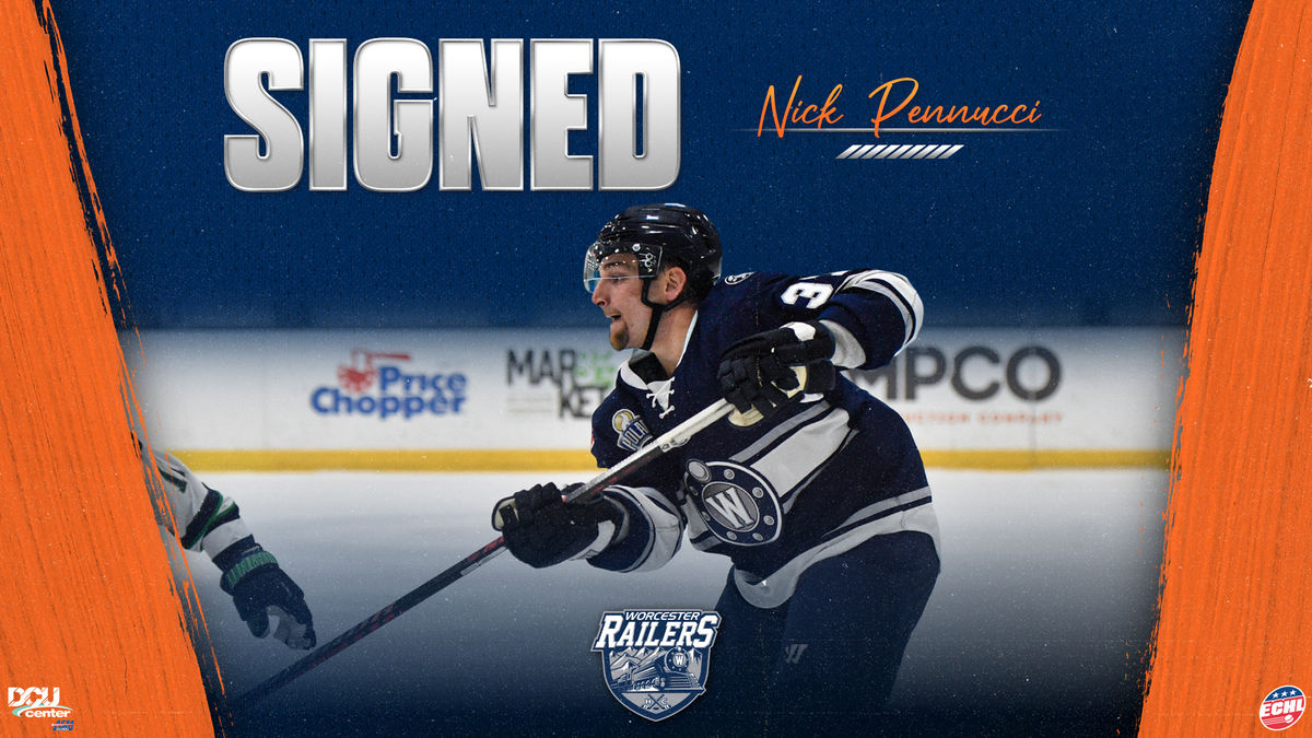 Railers Sign Worcester Native Nick Pennucci to Contract