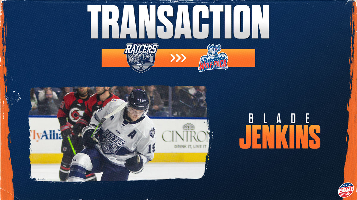 Hartford Wolfpack Sign Blade Jenkins to Professional Tryout