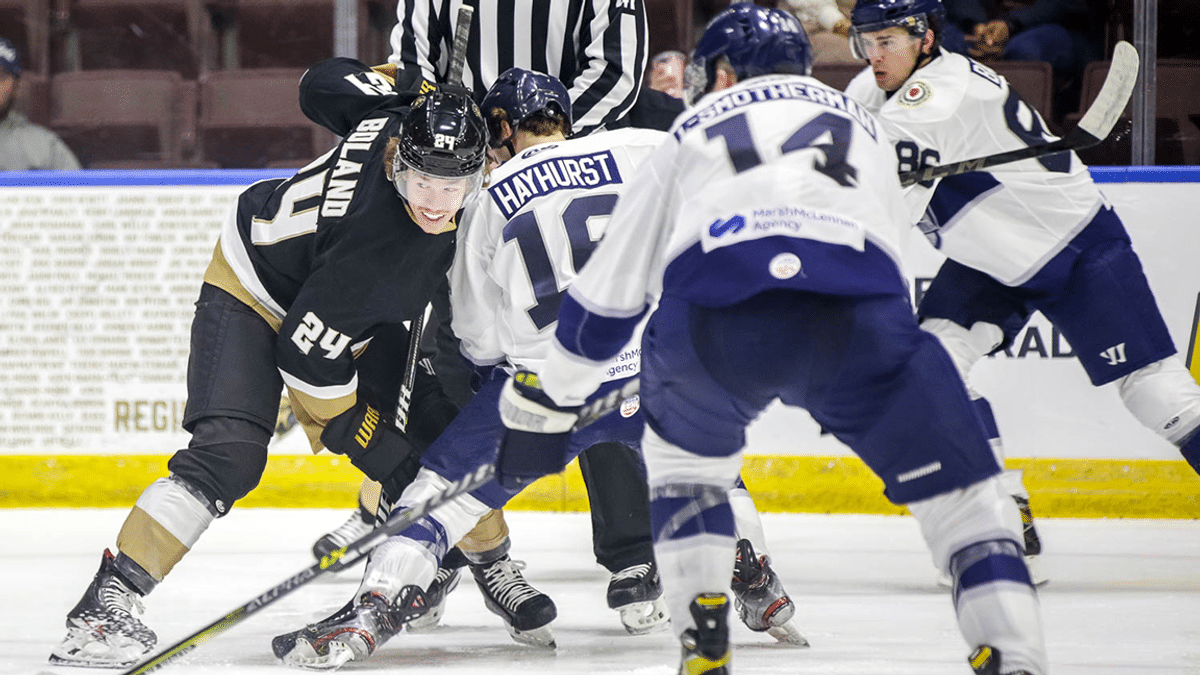 Railers Drop Second of Road Three-in-Three 4-0 to Growlers